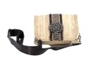 Bolso de palma con bandolera CHANEL              